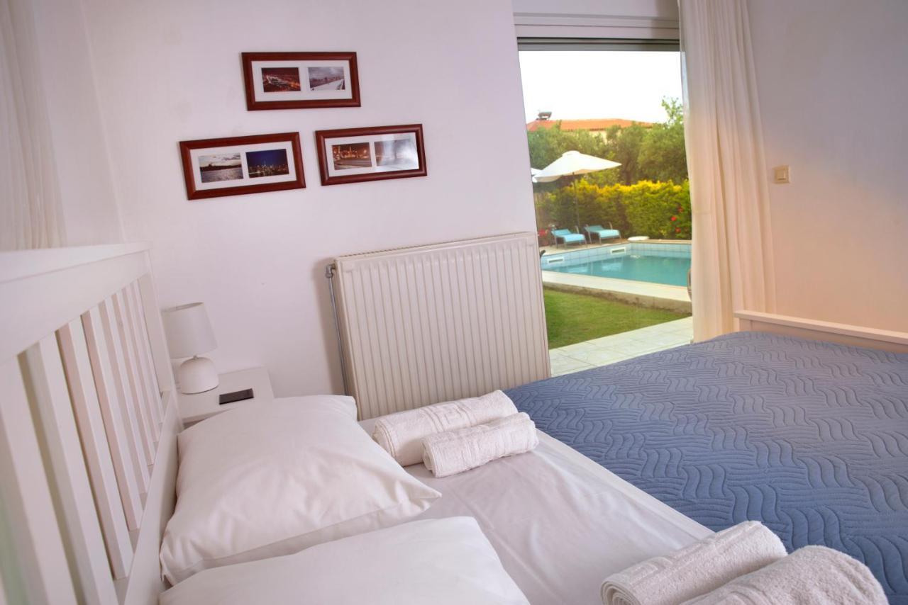 Villa Stema Xirokambion Bagian luar foto