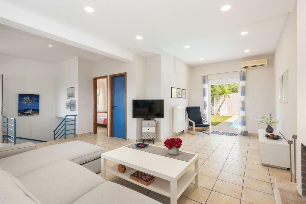 Villa Stema Xirokambion Bagian luar foto